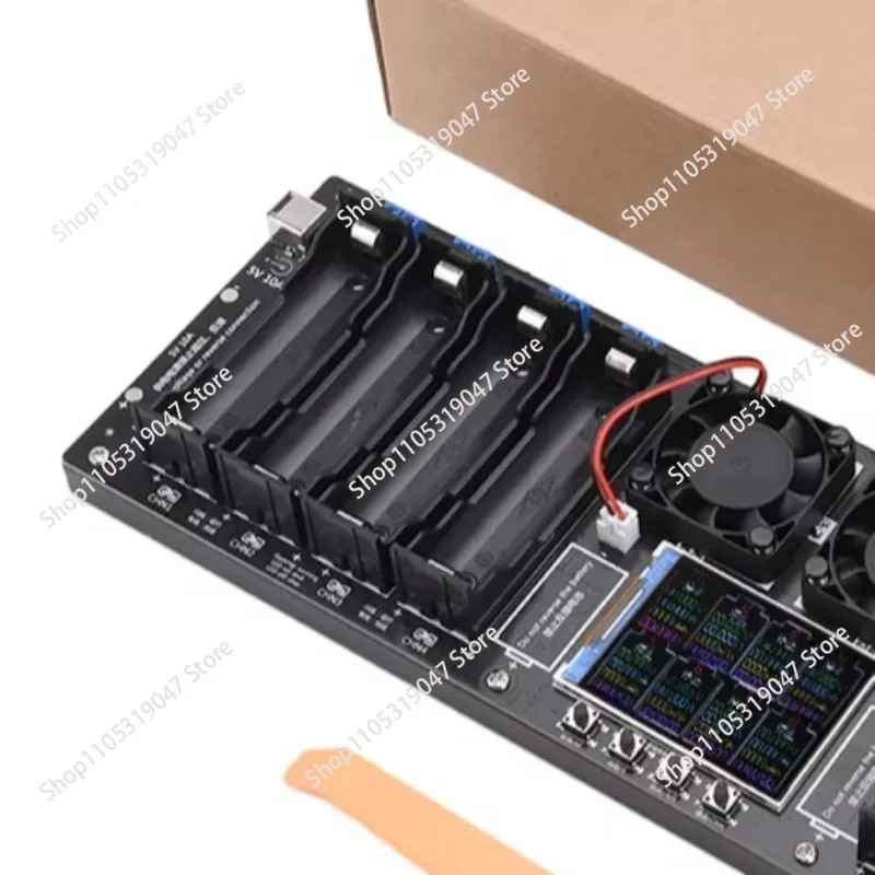 2.4 inch 8 Channel 18650 Battery Capacity Internal Resistance  Lithium Battery Automatic Charging And Discharging Module