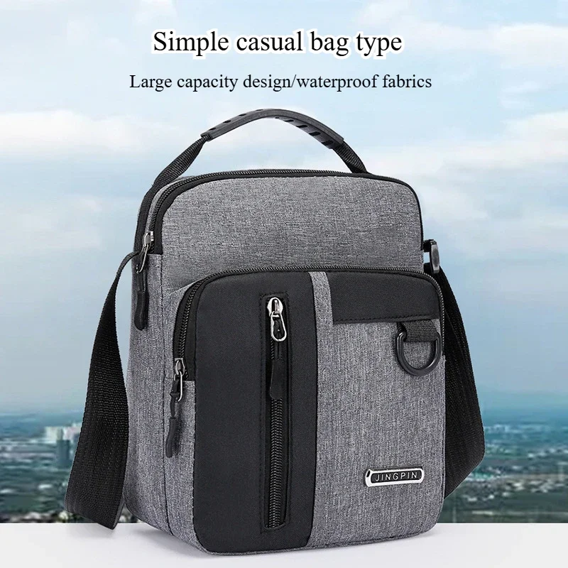 Urban Light Business Multi-layer Zipper Hundred Bag Temperament Simple Can Handheld, Crossbody, Shoulder Various Backpacks Bag