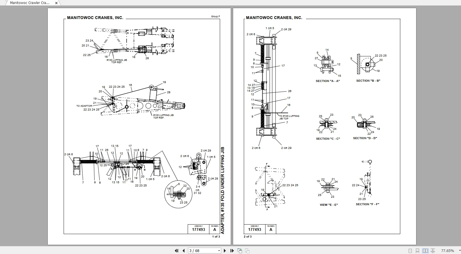 

Manitowoc Crawler Crane 7.95GB 02.2022 Collection Parts Manual EN PDF DVD