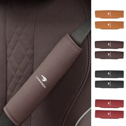 Car Safety Belt Cover Adjustable Shoulder Strap Protector Pad For Toyota Harrier 30 60 80 XU30 XU60 XU80 2022 2023