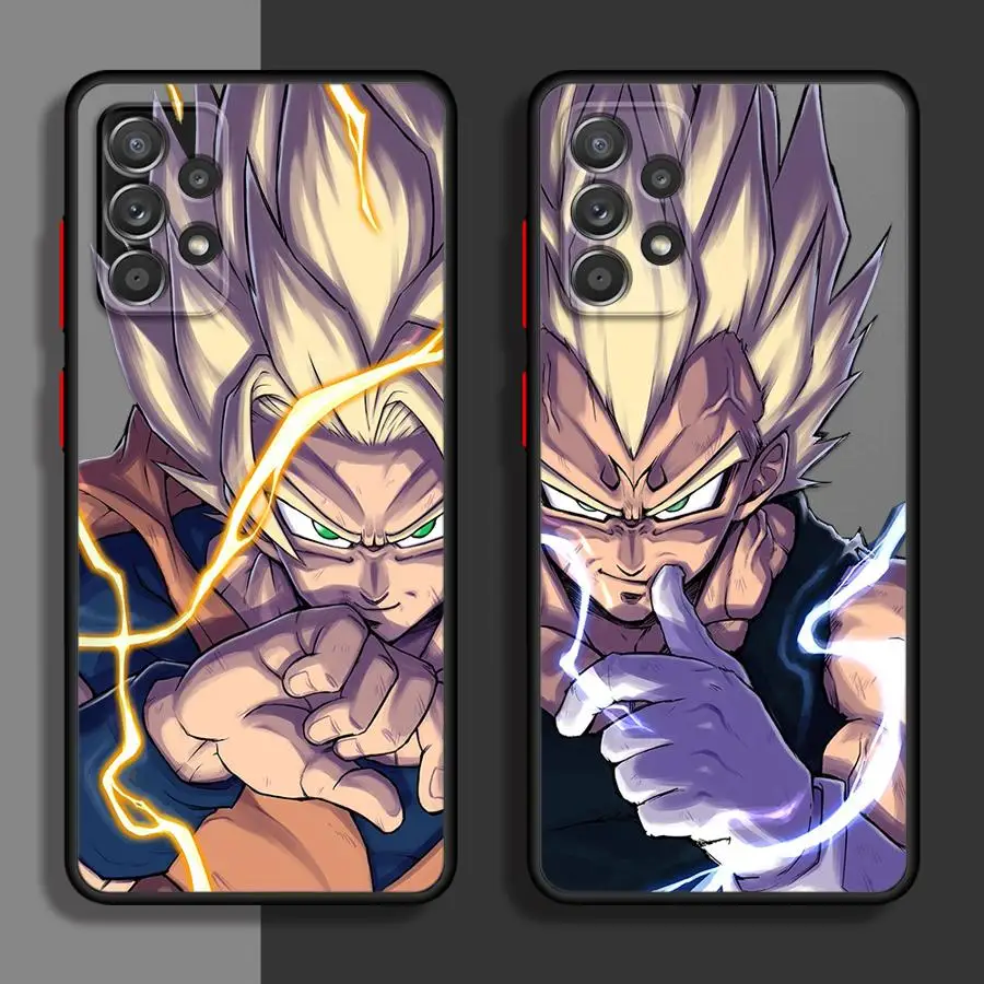 Чехол для телефона Anime D-Dragons B-Balls G-Gokus Soft Edge для Samsung Galaxy A22 A73 A34 A52 A16 A33 A54 A24 A23 A72 A25 A53 A21s A32
