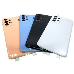 For Samsung Galaxy A23 4G 5G A235 A236 Phone Housing Case Battery Back Cover Rear Door Cover Panel Chassis+Camera Lens