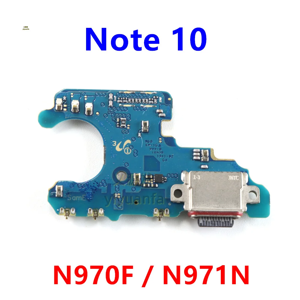 For Samsung Galaxy Note 10 SM-N970F N971N USB Dock Connector Charging Port Flex Cable Charger Board With Mic Module Note10