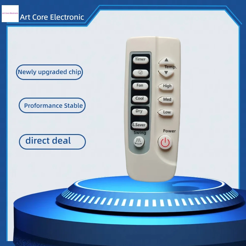 New Replacement Remote Control Fit for SAMSUNG Residential Split Portable Air Conditioner ARC-770