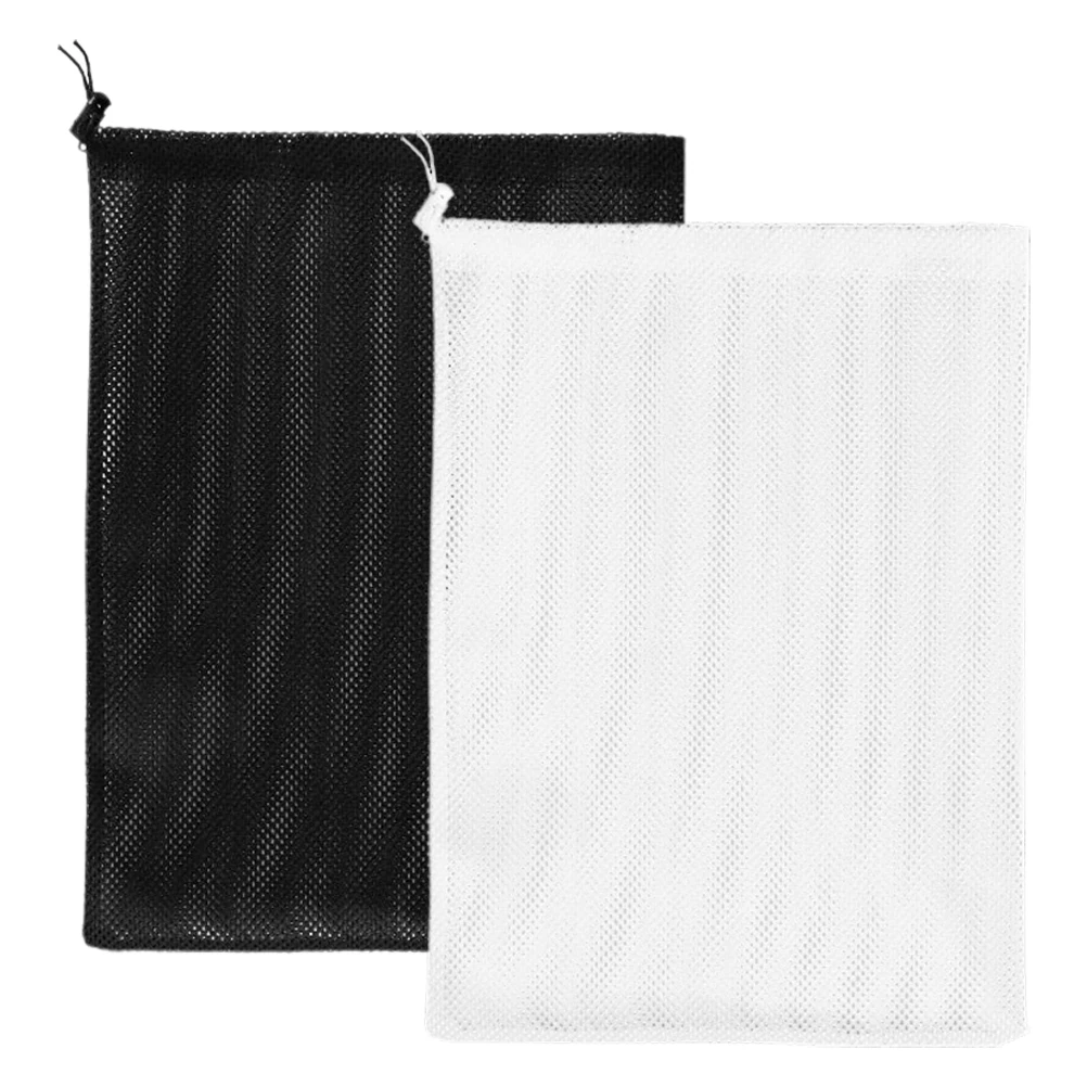 

2pcs Pond Pump Filter Bag 31x41cm Black White Pool Debris Net Mesh Large Water Accessories Fish Tank Aquarium Garden