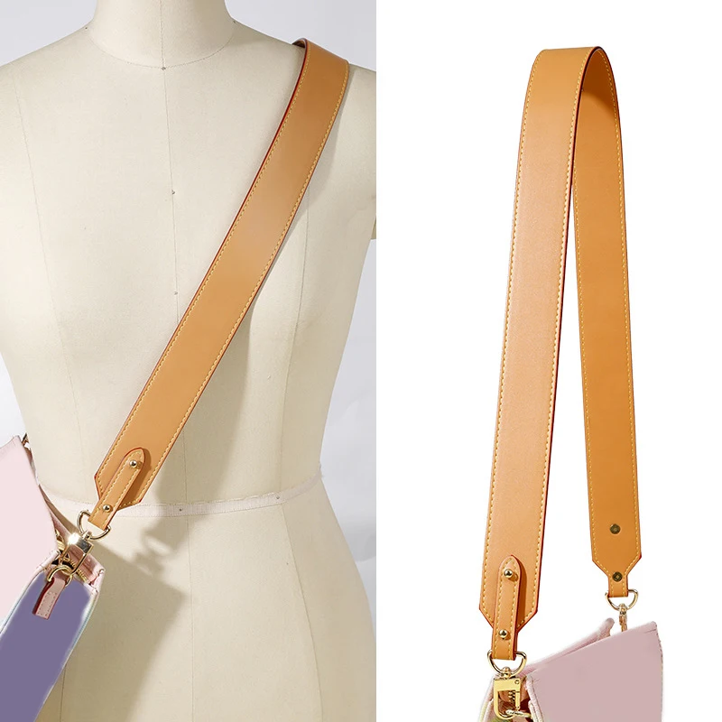 100% echtem Leder 105CM Tasche Strap für LV Neverfull Taschen Einstellbare Handtaschen Straps Crossbody Ersatz Tasche Zubehör