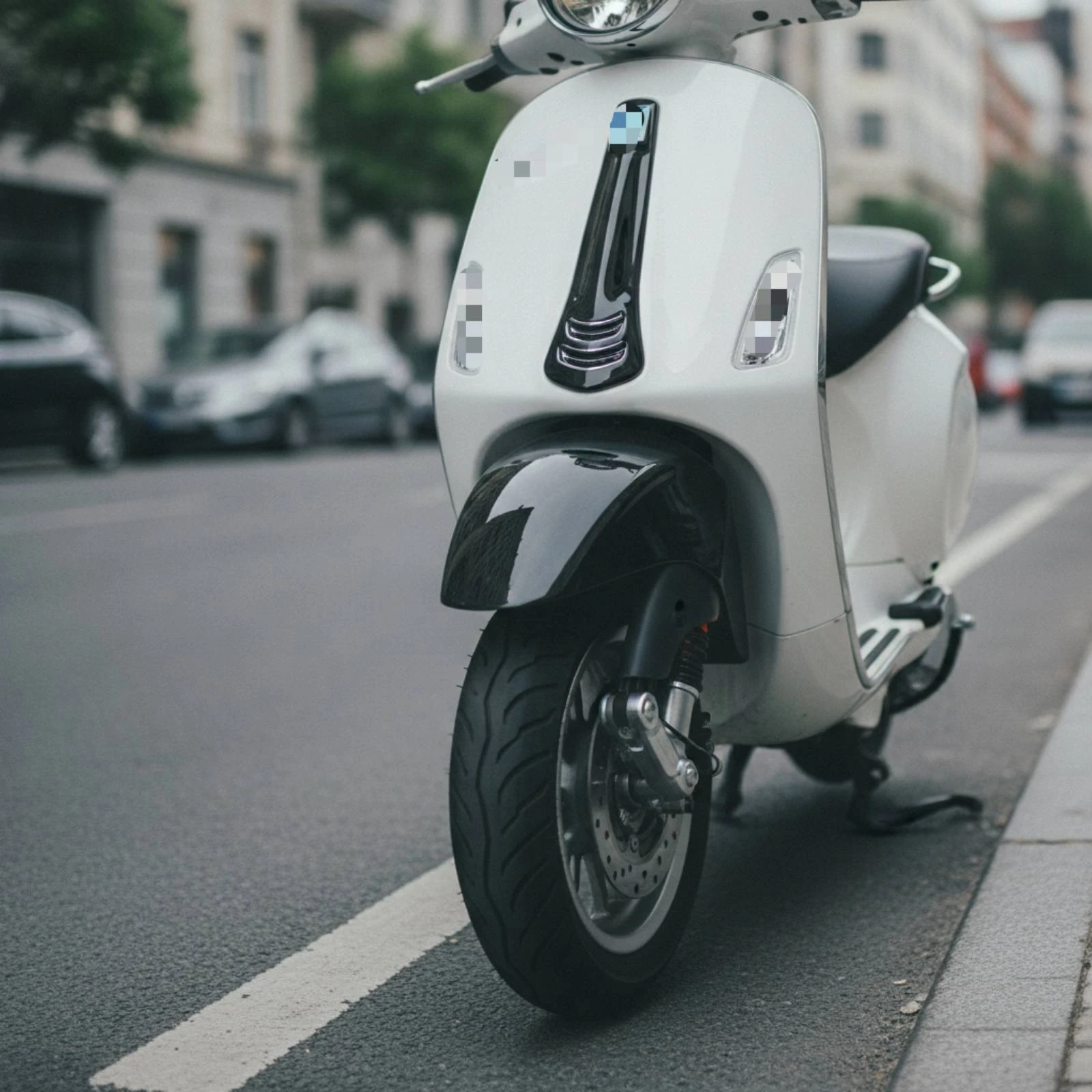 Front Mudguard Molded Front Mudguard Scooter Mudboard Long-Lasting Accessory Wear Resistant