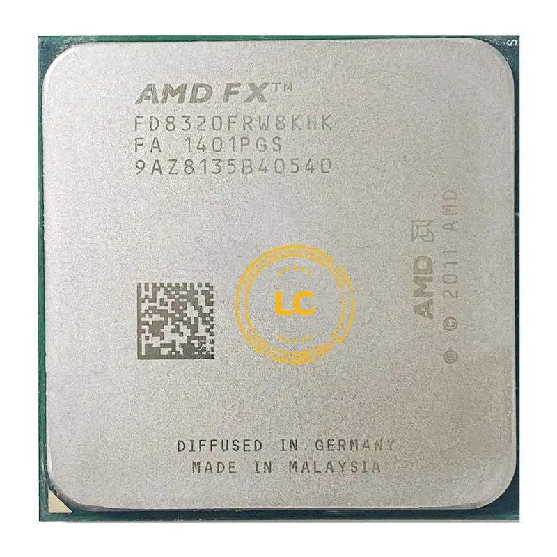 Go! AMD FX-Series FX8320 FX 8320 3.5 GHz Eight-Core CPU Processor FD8320FRW8KHK Socket AM3+