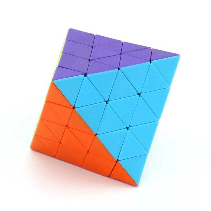 Nouvelle Collection MF8 4X4 octaèdre Cube magique Puzzle maître FTO haute octédoédrique professionnel antistress jouet éducatif pour les enfants