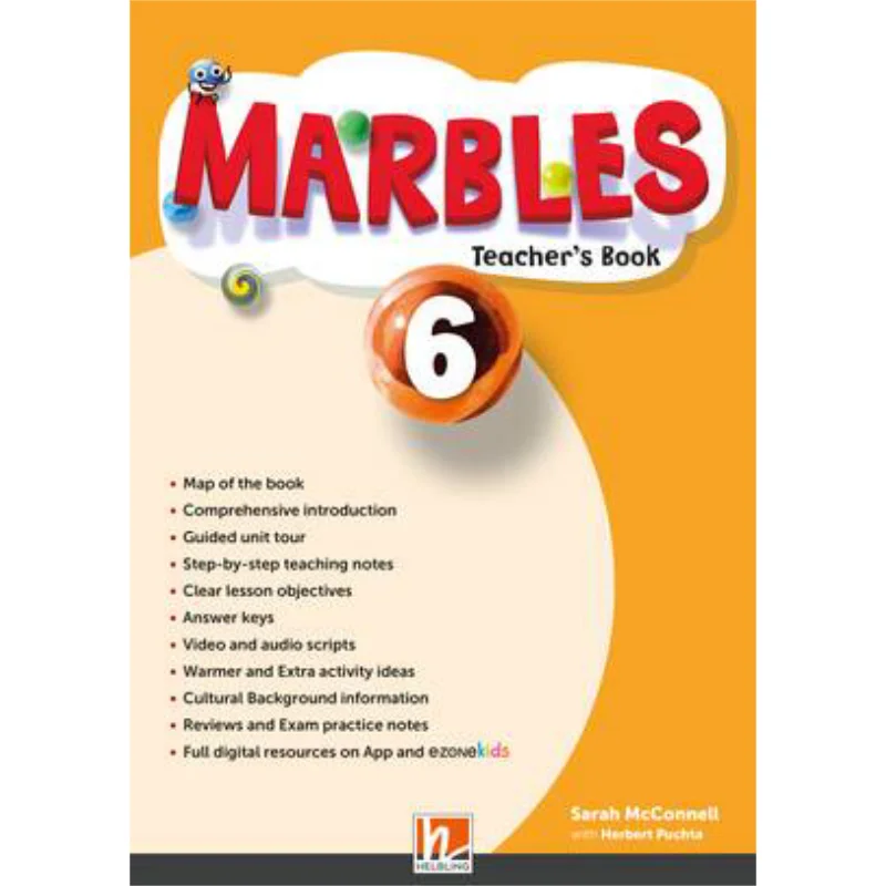 

Marbles Teachers Book 6 App Ezonekids Herbert Puchta HELBLING Publishing House 9783990897720 Book