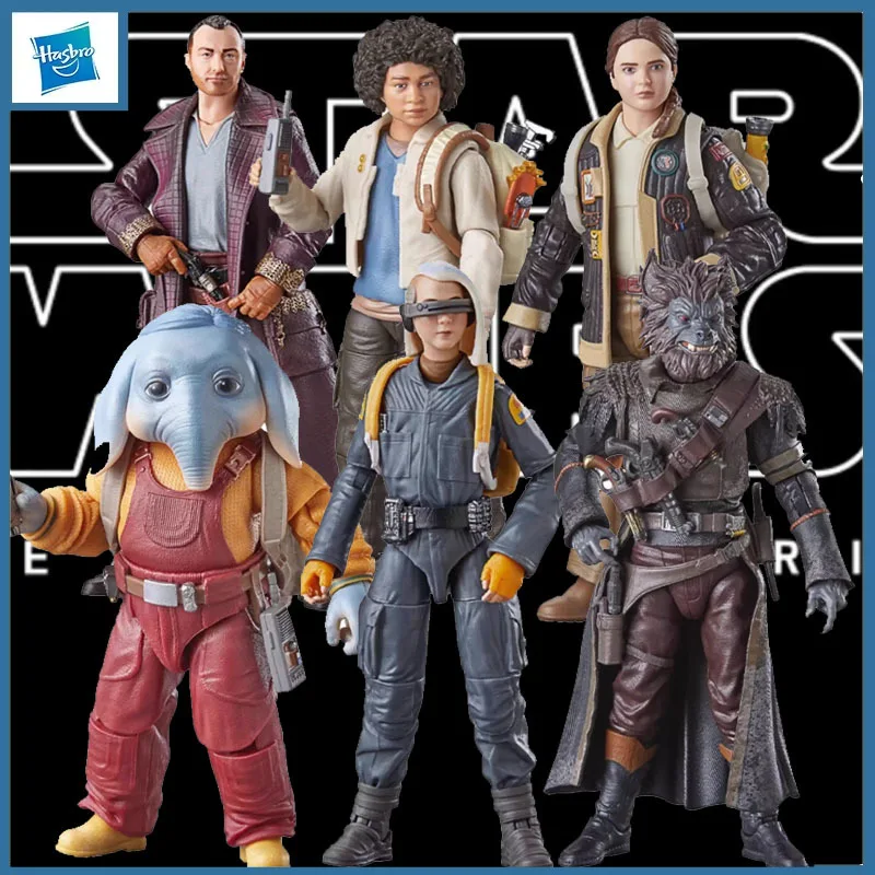 Hasbro Original Genuine Star Wars Skeleton Crew Fern Pirate Captain Brutus Jod Neel Wim Kb Collectible Model Toys for Boys Gift