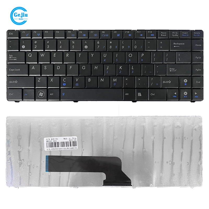 

New Laptop Keyboard For ASUS K40AB K40IN K40AF X8AC X8AI X8AAF A41L X8AIP X8DIJ