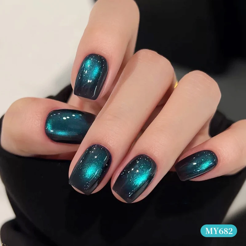 BORN PRETTY 10ml Cat Magnetic Gel Polish Bruin Koffie Rood Zwart Paars Kleur Soak Off UV LED Glass Bead Cat Magnet Nagelgel voor