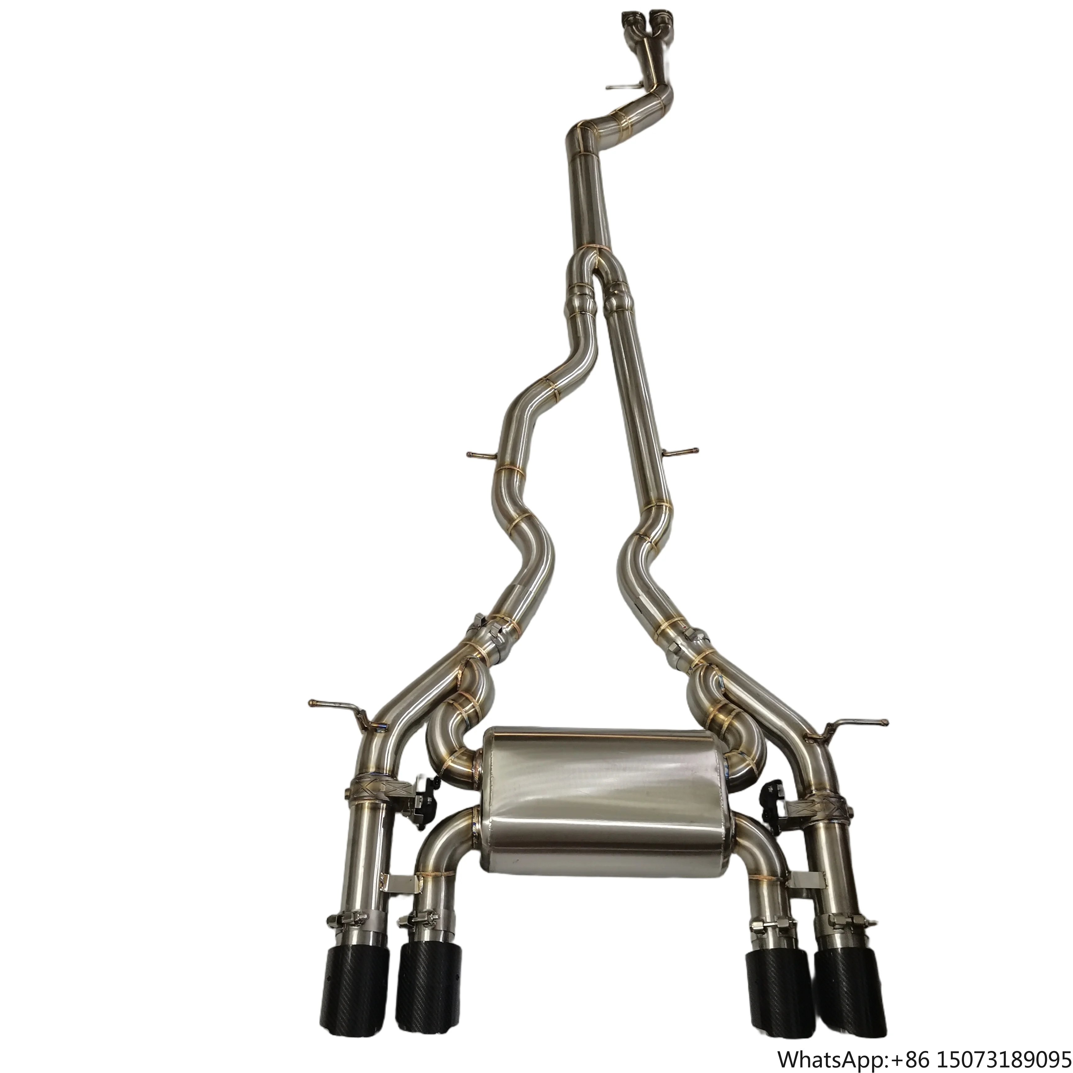 Valvetronic Exhaut Catback System for M3 M4 F80 F82  Stainless Steel Exhaust Pipe Muffler Exhaust