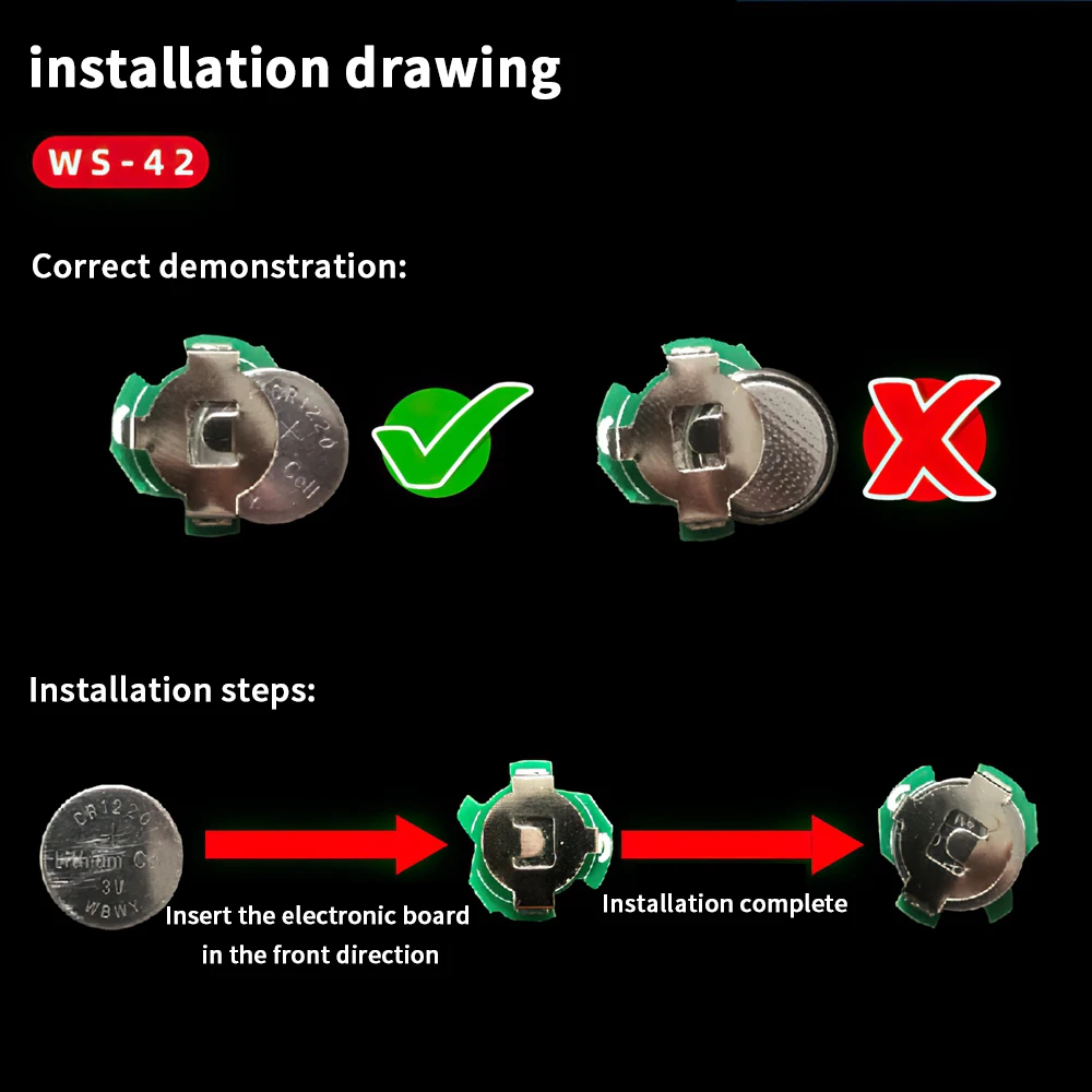 1Pc Magnetron LED Light DIY Modeling Mini Super Brightness  Wireless Lamp Toys Model Magnetic Induction Control Switch Lights