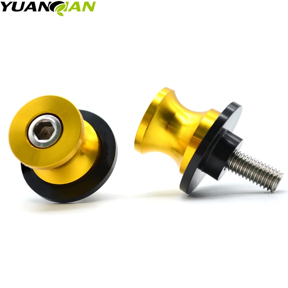 قطع غيار الدراجات النارية من الألومنيوم باستخدام الحاسب الآلي لـ Kawasaki Ninja 250R بكرات المتزلجون Swingarm لـ Kawasaki Ninja 250R 2008 2009 2010 2011 #3