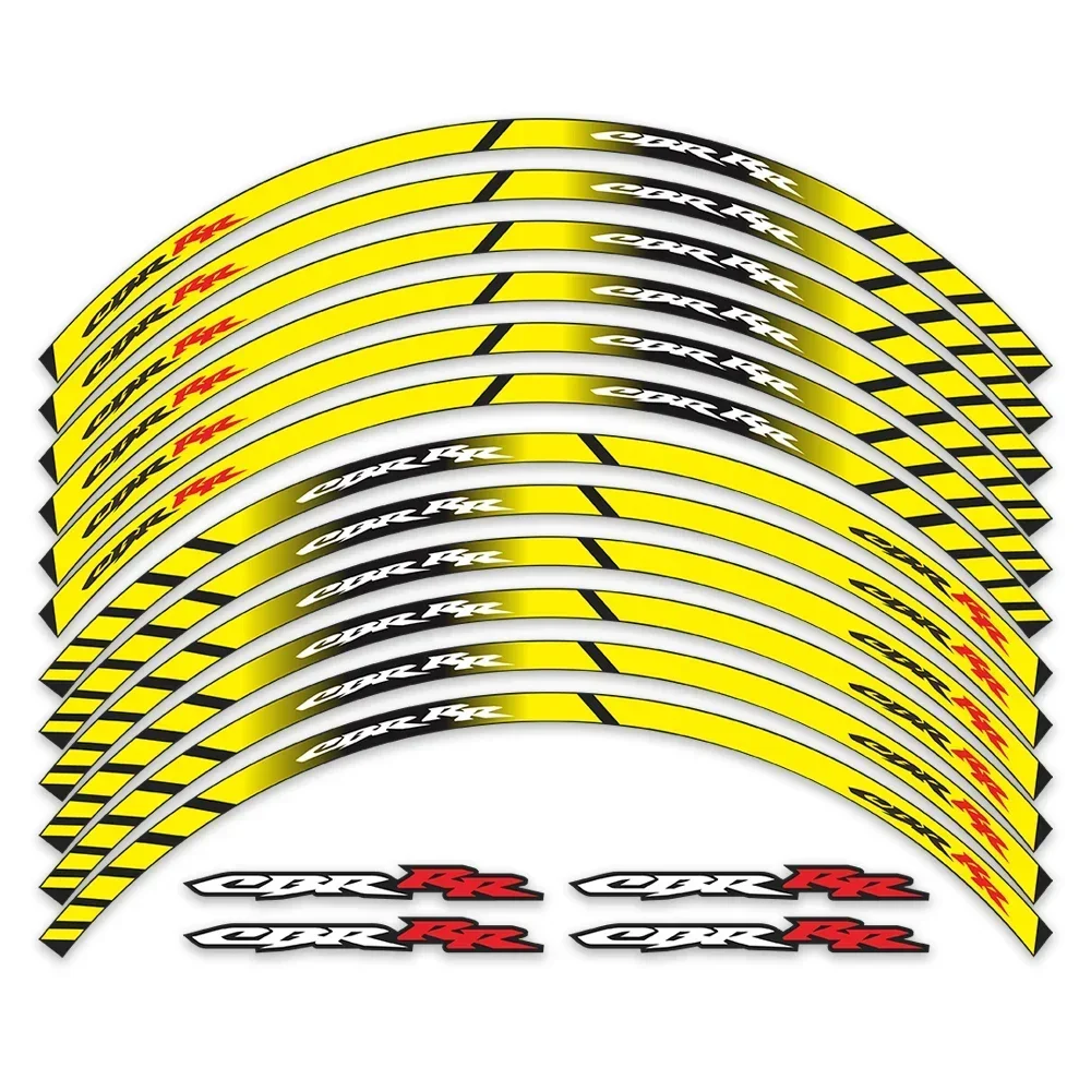 Запчасти для мотоциклов HONDA CBR600RR CBR1000RR CBR250RR, контурное колесо, декоративная переводная наклейка-C