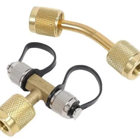 Automotive air conditioner valve joints, refrigeration, transfer valves, refrigerant accessories, interfaces,