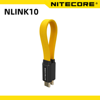 NITECORE NLink10 Type-C Cable Magnetic Storage USB-C 60W Fast Charge Cable 7CM Short Dual for Flashlight Power Bank Phone
