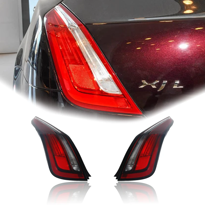 Para luces traseras LED modificadas Jaguar XJ Color negro