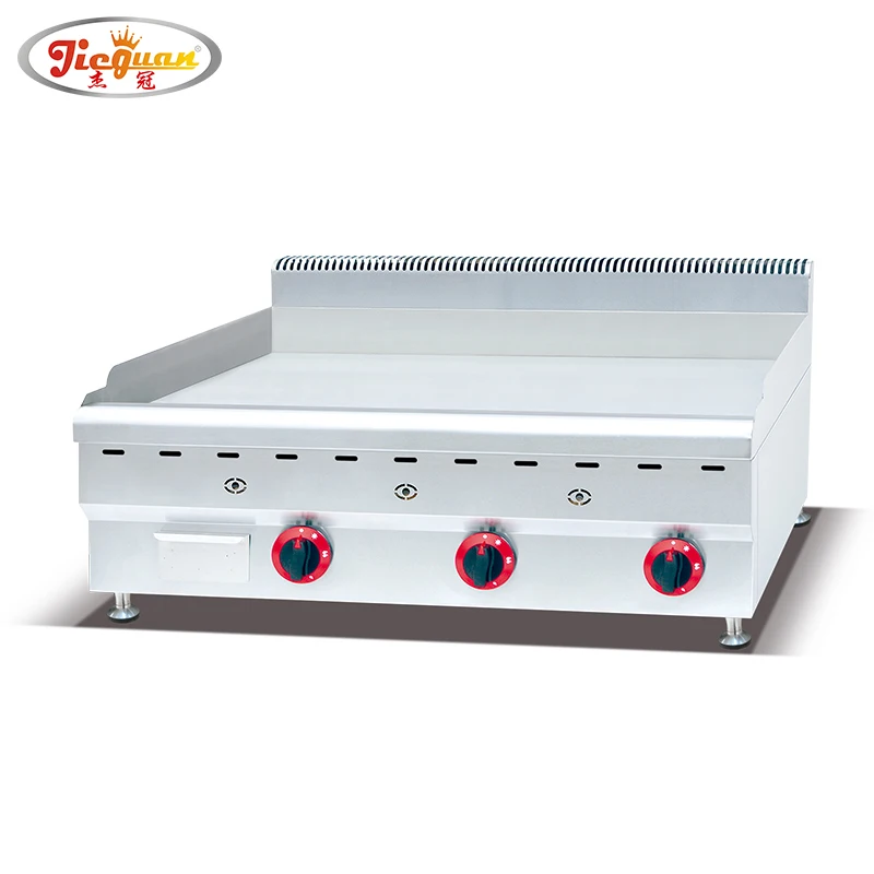 

900mm Large Restaurant Equipment Stainless Steel Bbq Electric Flat Griddle Table Top Gas Griddle