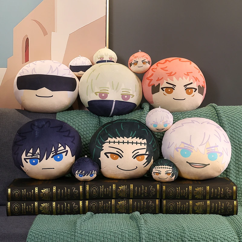 Gojo Satoru Stuffed Dolls Jujutsu Kaisen Anime Pillow Plush Toy Gift For Girlfriend Geto Suguru 10cm Pendant 30cm Plush Dumpling - view 3