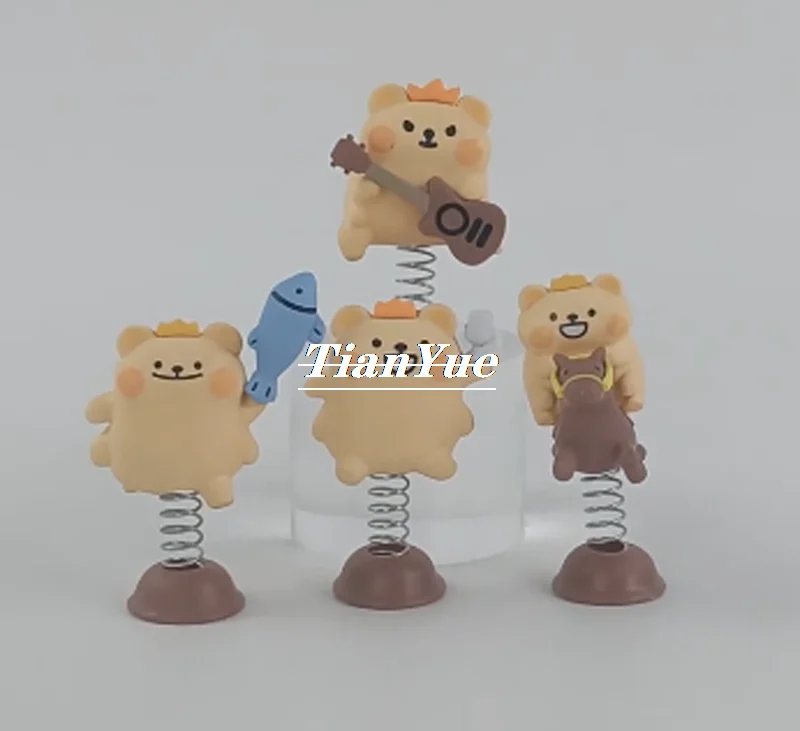 

Аниме маленький медвежонок в стиле насекомых мечтает счастье 4 шт./компл. виниловая модель игрушка-фигурка 7 см