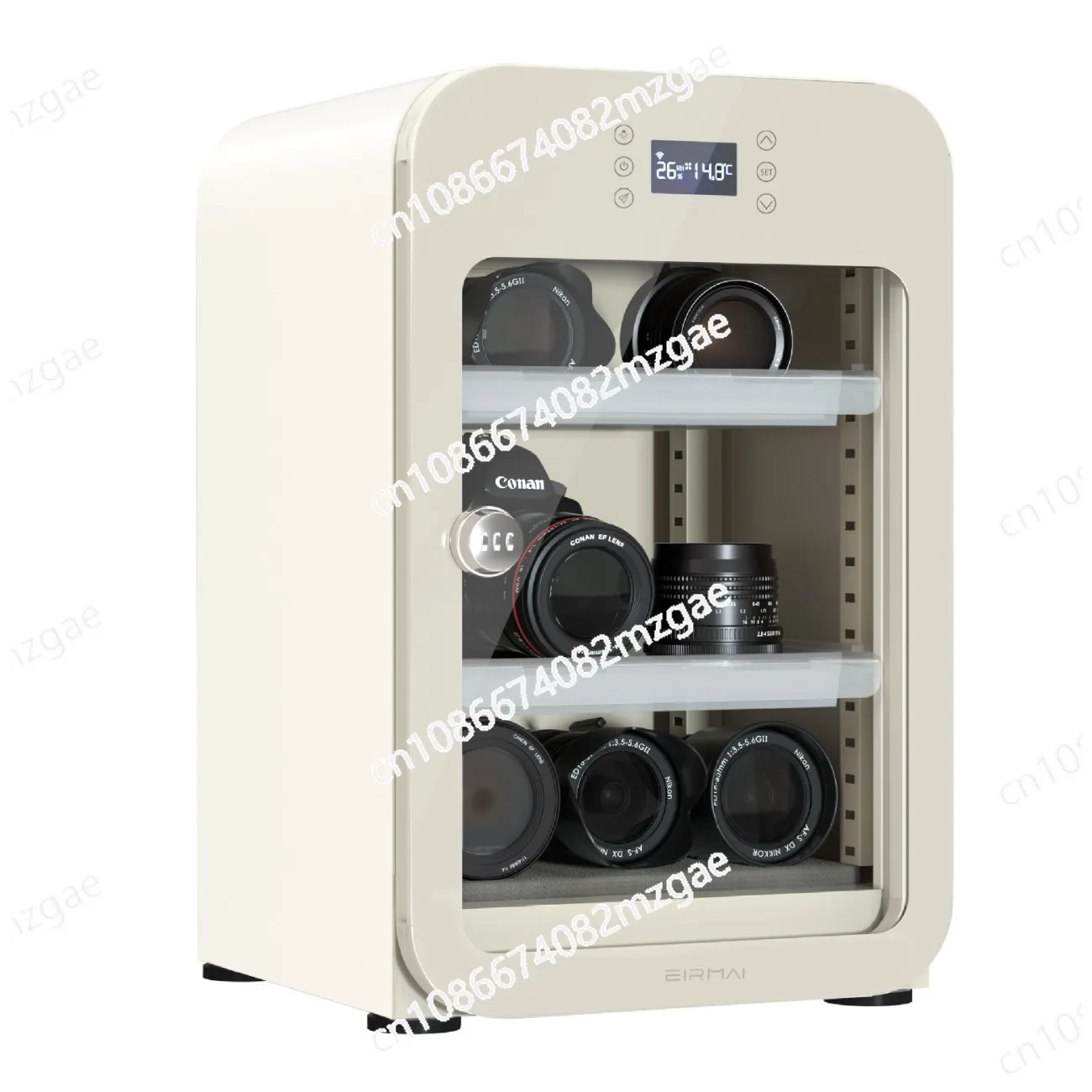 

Белая зеркальная камера, электронный сенсорный экран, влагостойкая коробка, коробка для осушения фотооборудования