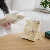 New Portable Desk Fan 3 Speeds USB Rechargeable Ultra-quiet Electric Fan for Office Home Outdoor Summer Tool Cooling Accessories
