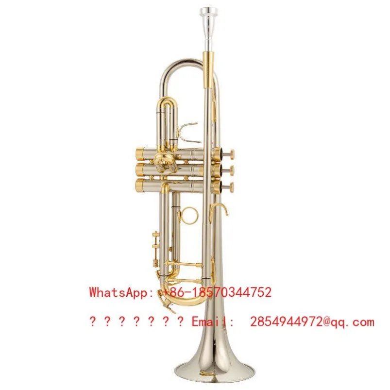 Original Trumpet Instrument LT199GS-99 Flat B Key Pure White Copper Material Advanced Performance Model