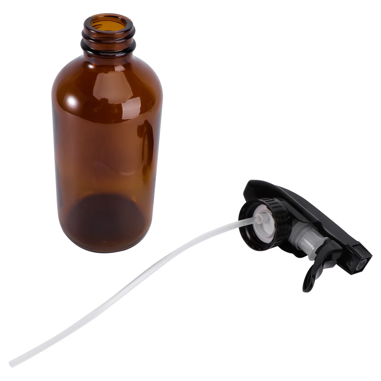 Garrafas vazias de vidro marrom, portáteis, recarregáveis, duráveis para óleos essenciais, aromaterapia, sala de fragrância, pulverizador de gatilho