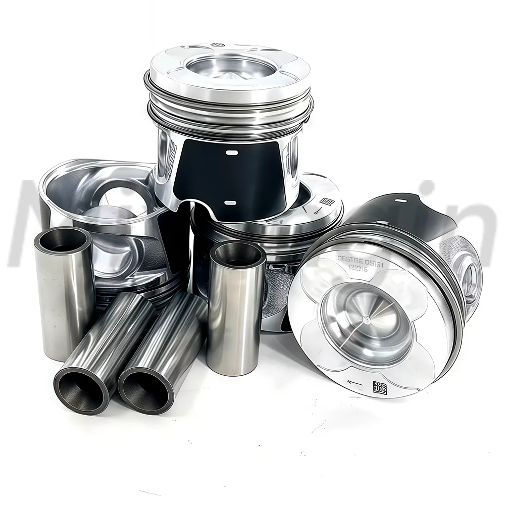 أجزاء المحرك مجموعة المكبس والحلقة تناسب ENS 2.8T L4 الديزل لسيارة جيب رانجلر شيروكي دودج نيترو كرايسلر جراند فوييجر V 2.8L 2007+