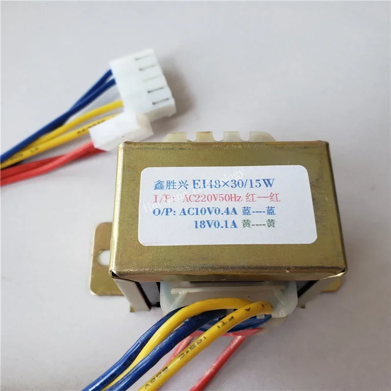 15W EI Transformer Custom Copper 220V To 10V 0.4A 18V 0.1A EI48*30 3.96 Treadmill Air Conditioner Refrigerator Transformer