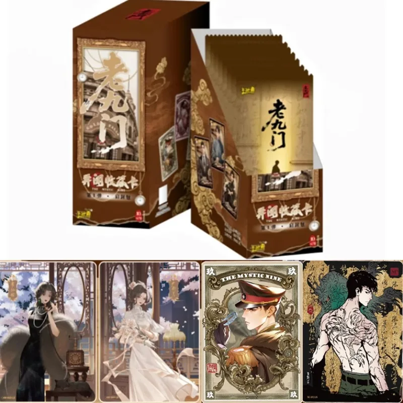 

Коллекционная карта KAYOU Tomb Raiding Notes The Mystic Nine Strange Tales Unseal Pack, том 1, карты с хрониками могила-грабителя, подарок