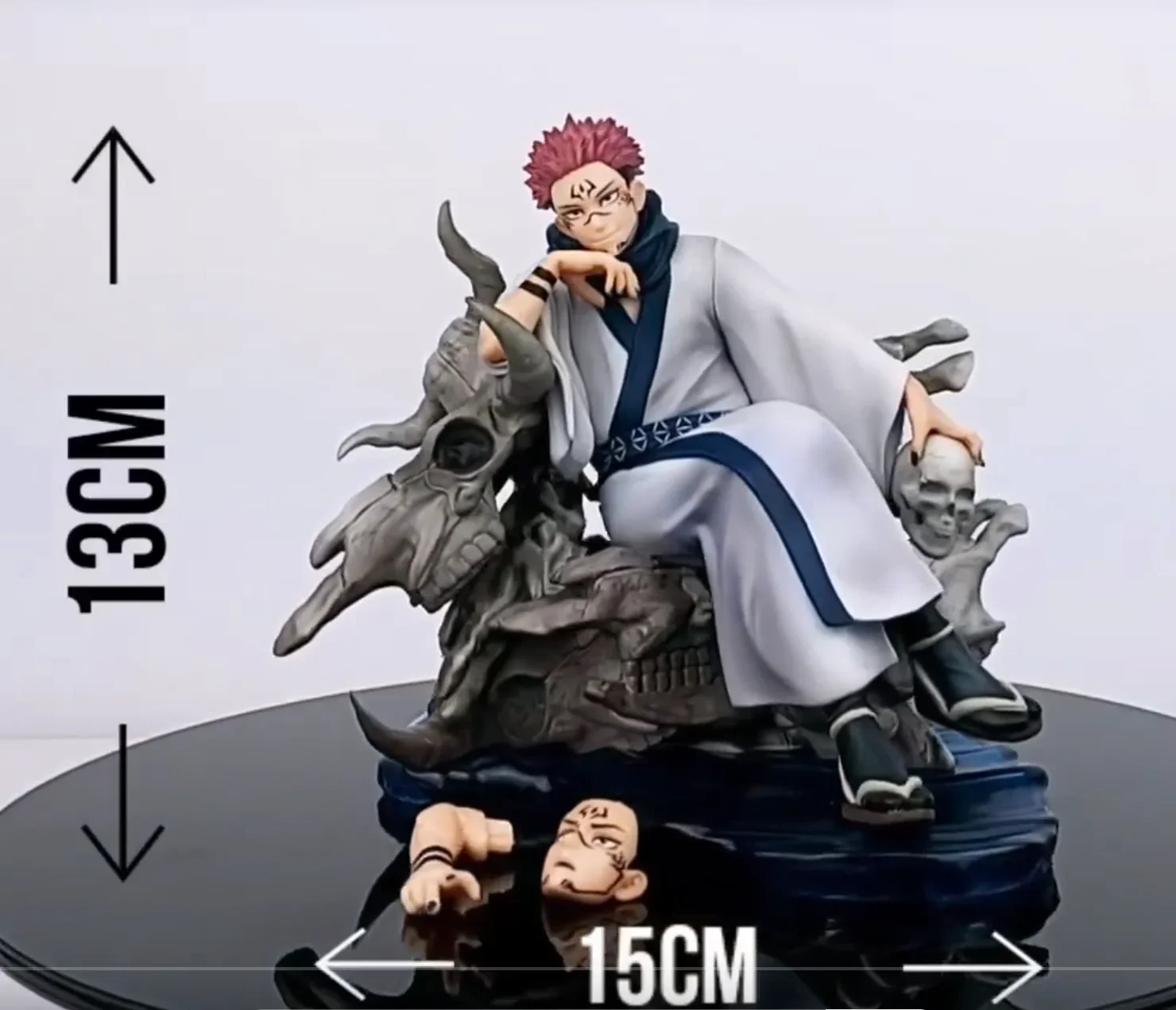 ฟิกเกอร์ Bandai Figuartszero Jujutsu Kaisen GTO suguru Yuji itadori อนิเมะต้นฉบับโมเดลของเล่นสะสมแอคชั่นสำหรับเด็กผู้ชาย