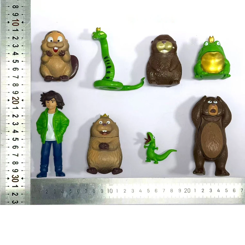 NEW! 2026 Beaver Transformation Plan Series keychain Figure Hoppers Action Figure Movie Model Toys Kids Gift Mystery Box