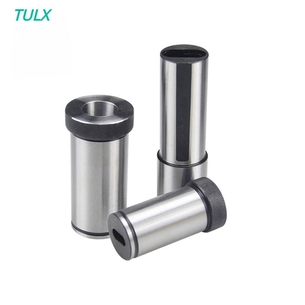 TULX  D20 D25 D32 D40 6mm-32mm Mechanical lathe Guide sleeves Seismic sleeves turning tools Auxiliary tool Taper shank