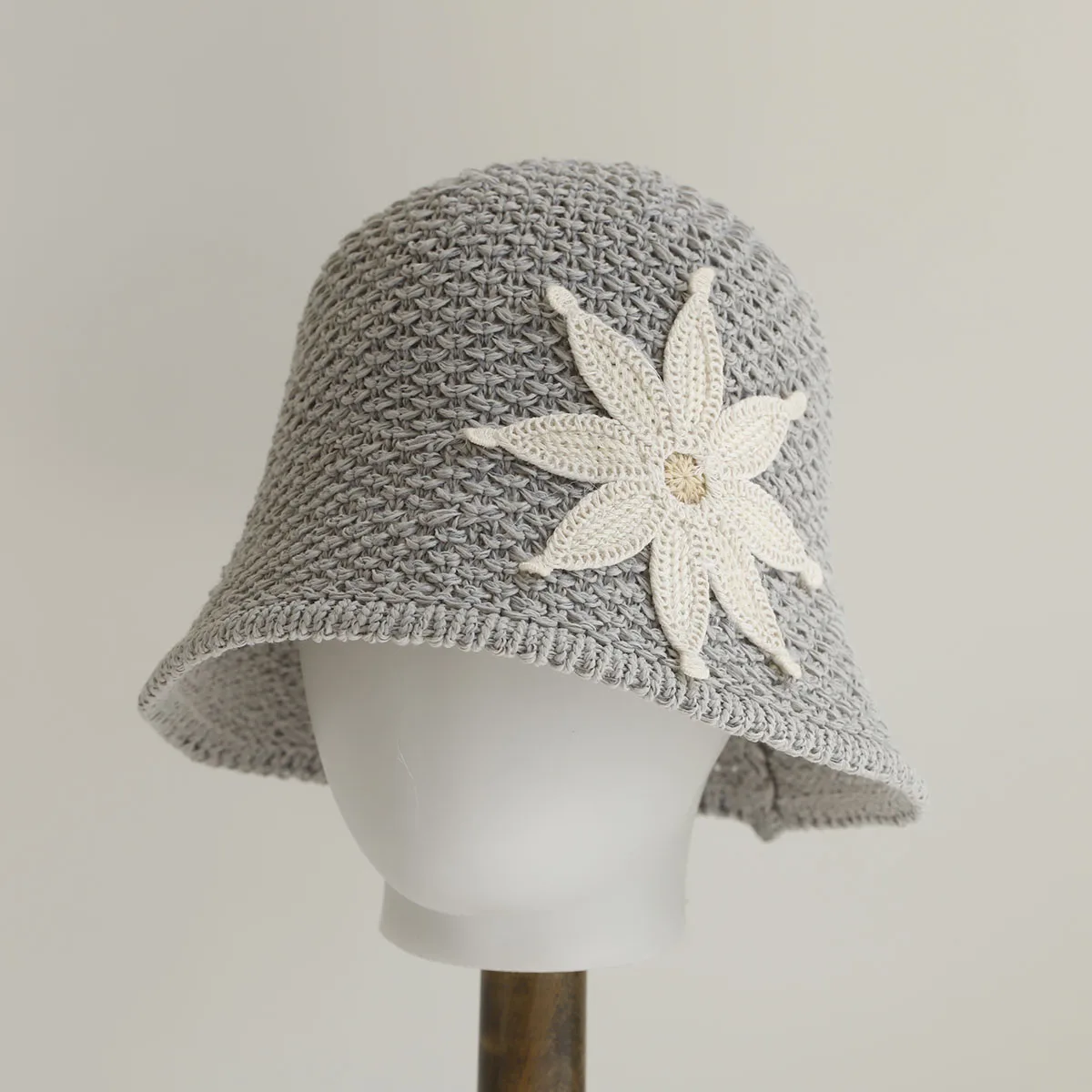 2026 Blumen-Fischerhut für Damen, Sommerhut, geflochtener Sonnenhut, Reisehut, Damenmütze, schlichter faltbarer Floppy-Hut für Mädchen, Strandhut, Panama