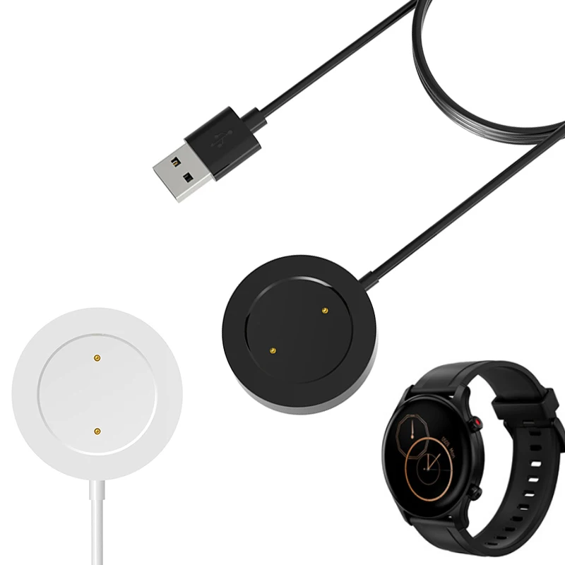 Smartwatch Dock Charger Adapter สายชาร์จ USB สายชาร์จสําหรับ Xiaomi Youpin Haylou RS3 LS04 Sport สมาร์ทนาฬิกาอุปกรณ์เสริม
