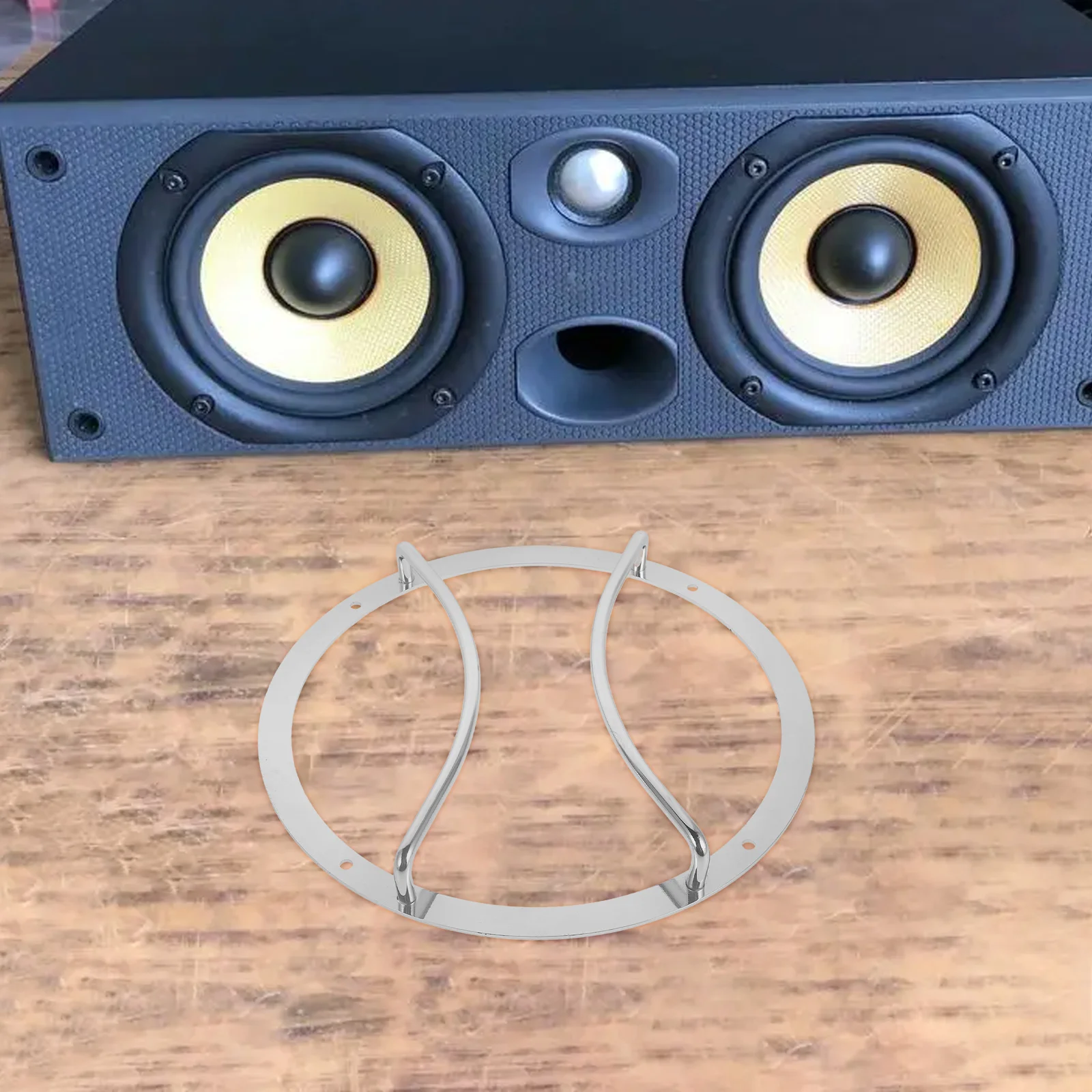 

8 inch Speaker Protective Cover Mesh Iron Material Car Marine Speakers Durable Sound Quality Easy Installation Speaker Grill