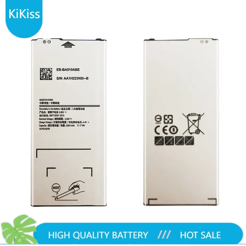 2900mAh Replacement Battery EB-BA510ABE For Samsung GALAXY A5 2016 Edition A510 SM A510F A5100 EBBA510ABE