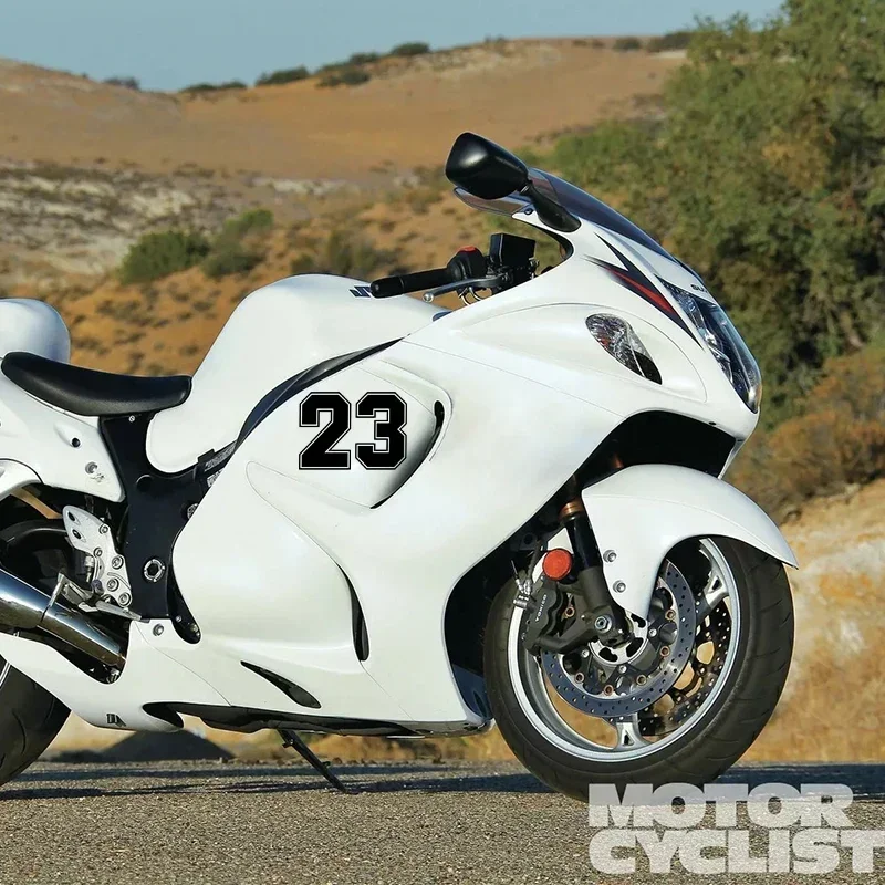 سيارة ملصق مضحك سباق عدد 11 13 17 19 21 23 77 سيارة مقاوم للماء ملصقات مصورة حائط من الفينيل للدراجات النارية الوفير #3