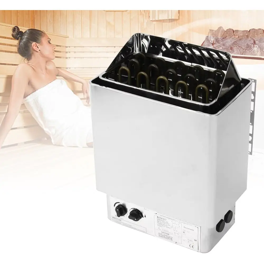 

9kW Electric Sauna Heater with Timer and Adjustable Temp, Perfect for Home, Hotel, and Spa