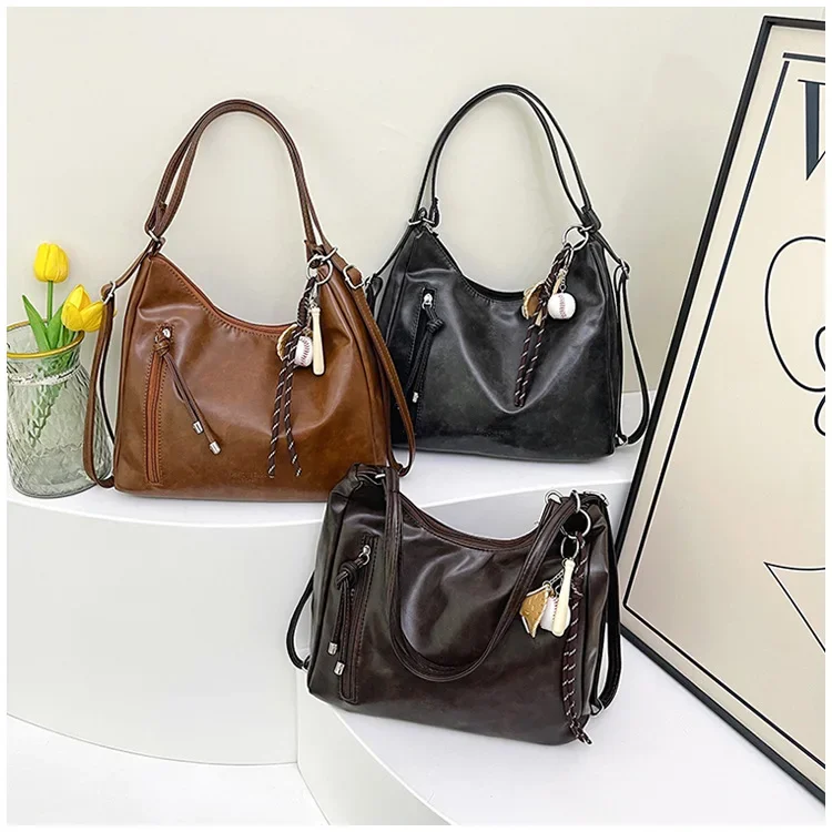 Multifunktionale Damen-Tragetasche für den täglichen Gebrauch, Umhängetasche, Crossbody-Tasche, modisch, vielseitig, neuer Stil 2026, Bolso Mujer Handtasche – Detail 19