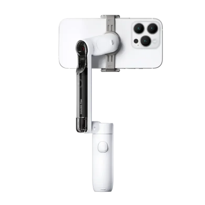 Insta360 Flow 3-Axis Stabilization for Smooth Smartphone Footage Remote Wireless Fold