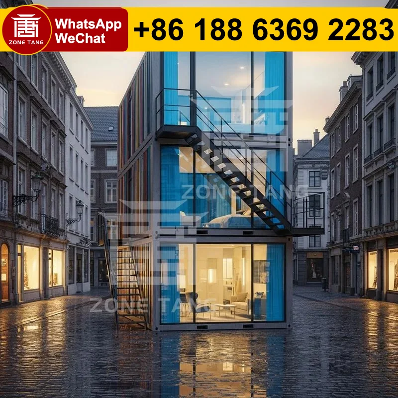 

Earthquake Resistant Bungalow Home Global Shipping Personal Office Flat Pack House Premade Houses Customizable Container House