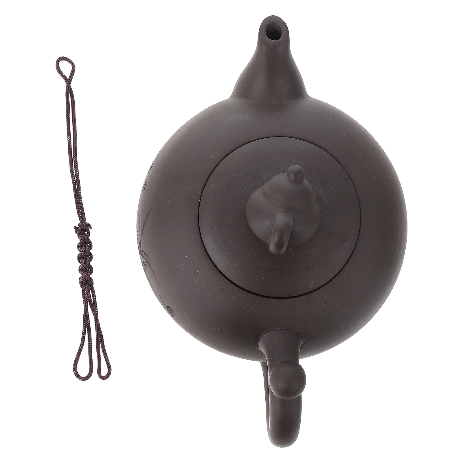 

1Pcs Ceramic Retro Teapot Premium Porcelain Double Pot Creative Tea Set for Household Tearoom Use Ceramic Small Teapot