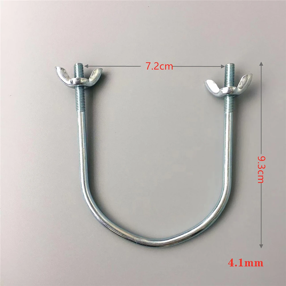 2 قطعة استبدال عجلة حامل/تصاعد المسمار مجموعات ل ميديا NY2513-17EW/HY22D الكهربائية النفط سخان العجلات قوس/U-شكل المسمار