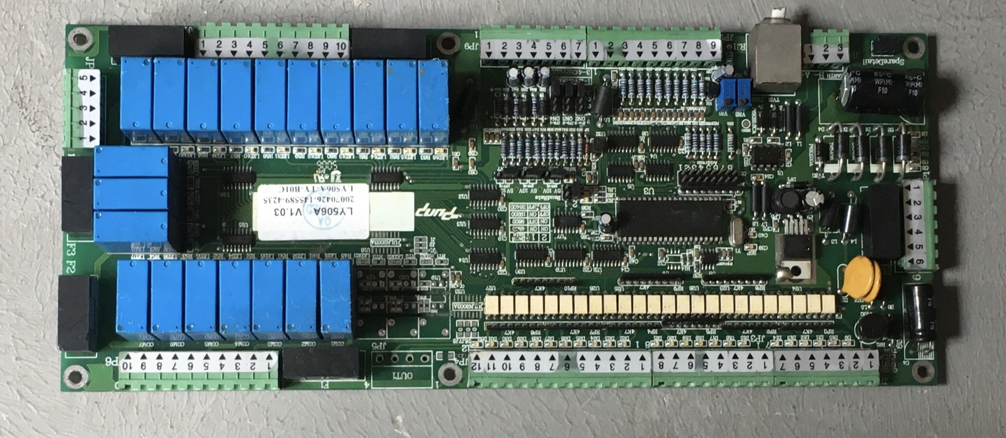 LY506A-TY-B01C LY506A-CPU-V111.PCB H.LY506A.001 main board circuit board