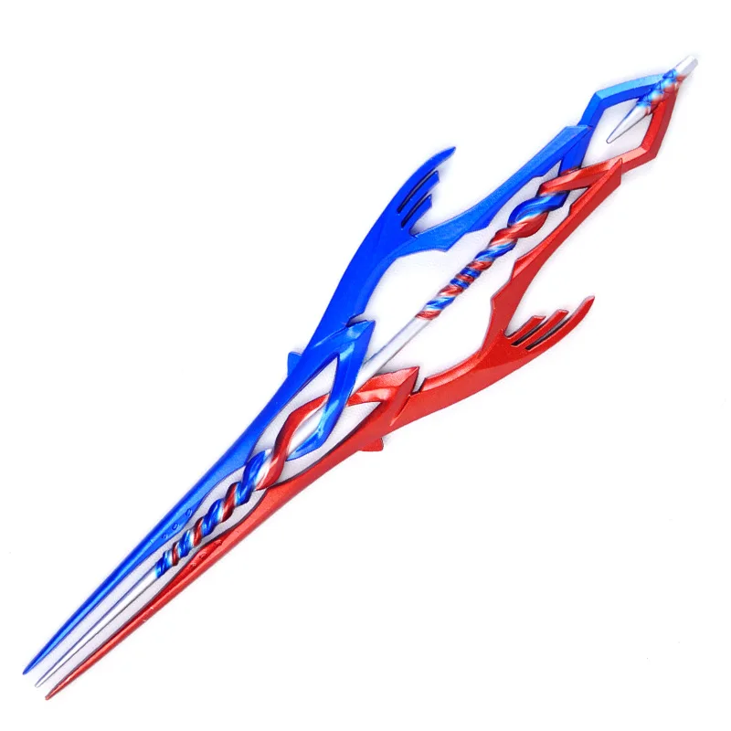 EVANGELION włócznia broń Gaius Anime Model ze stopu rekwizyty do Cosplay figurki akcesoria dla lalek zbieraj modele zabawek biżuteria prezent